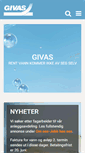Mobile Screenshot of givas.no