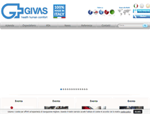 Tablet Screenshot of givas.it